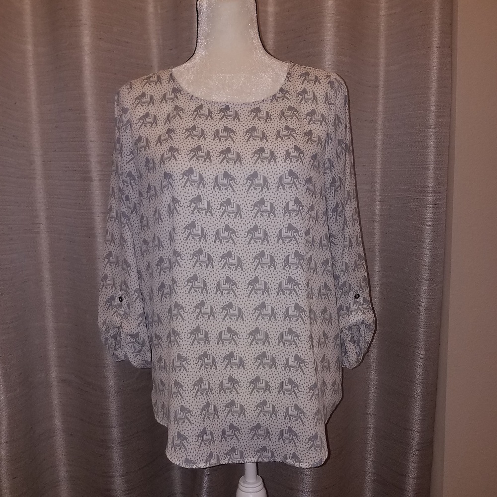 Pixley Elephant Blouse
